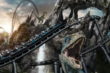 New jurassic world rollercoaster orlando