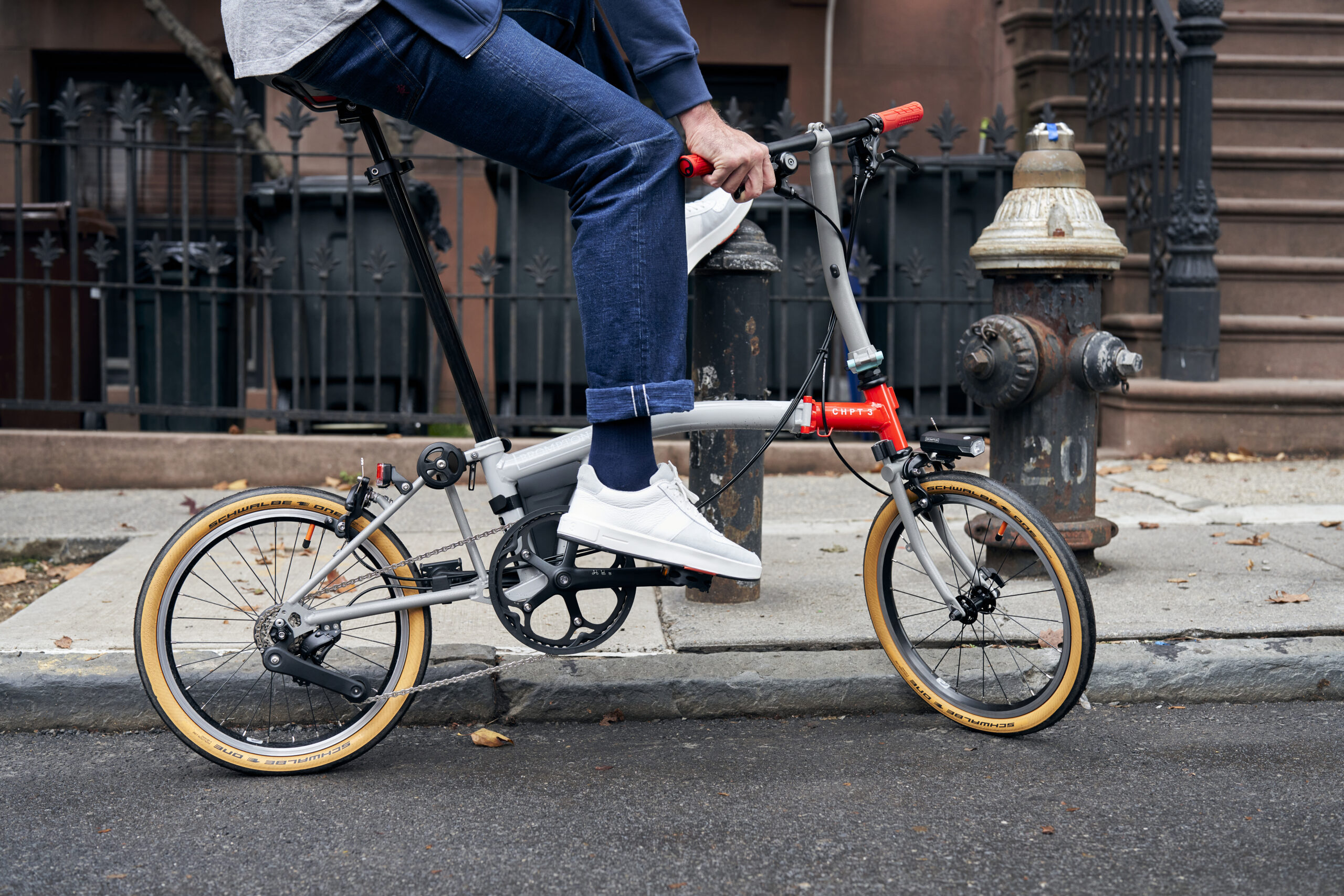 The limited edition Brompton x CHPT3 4th Edition