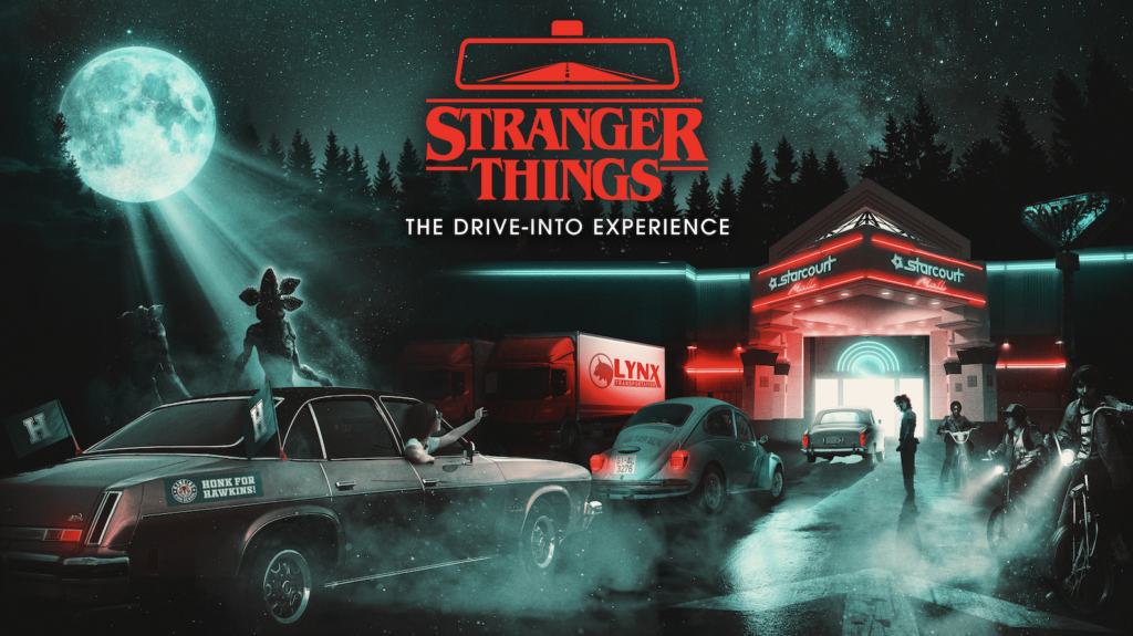 stranger things drive in