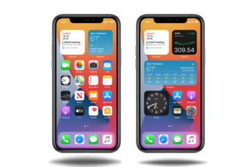 Apple ios 14 home screen