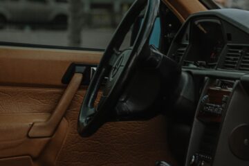 vintage mercedes interior