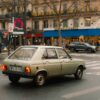 car stopping on a pedestrian lane